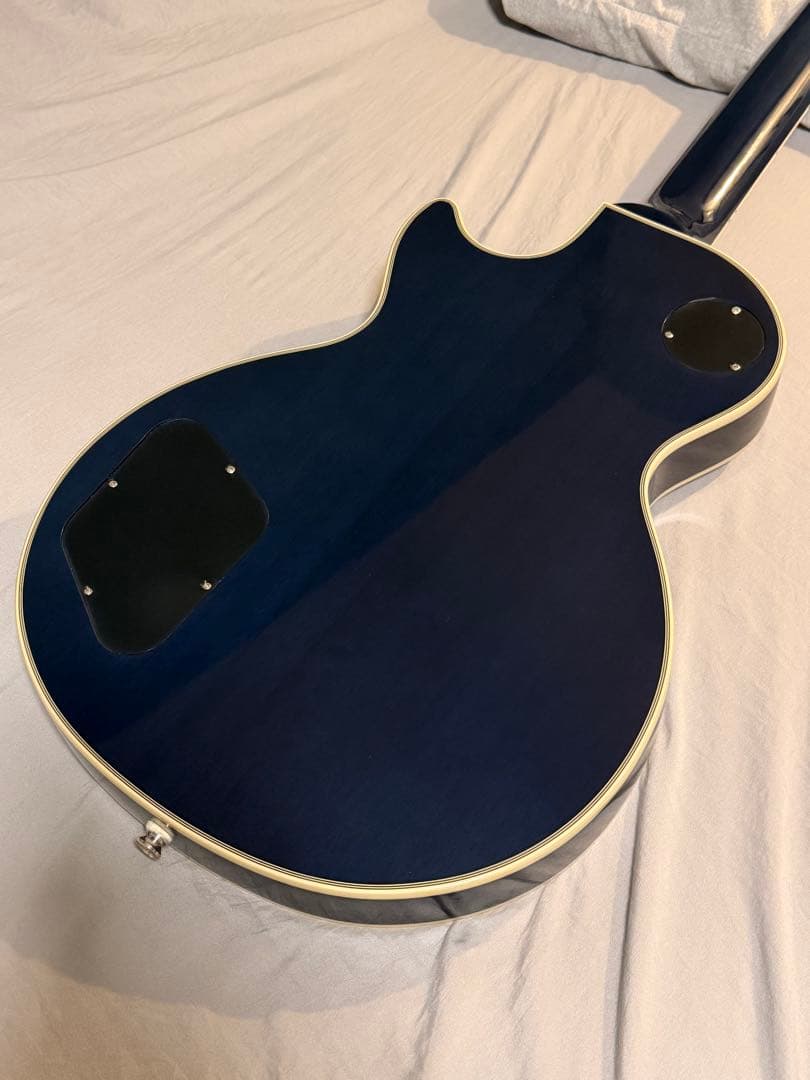 ギター Epiphone LesPaul Custom Quilt Viper Blue