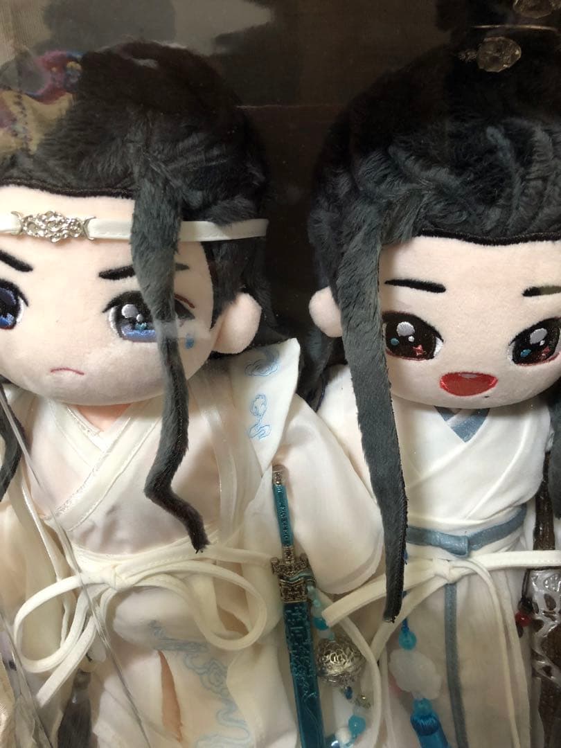 陳情令　座学時代　藍湛　魏嬰　ぬいぐるみ 40cm + 衣装一式　 肖戦 王一博