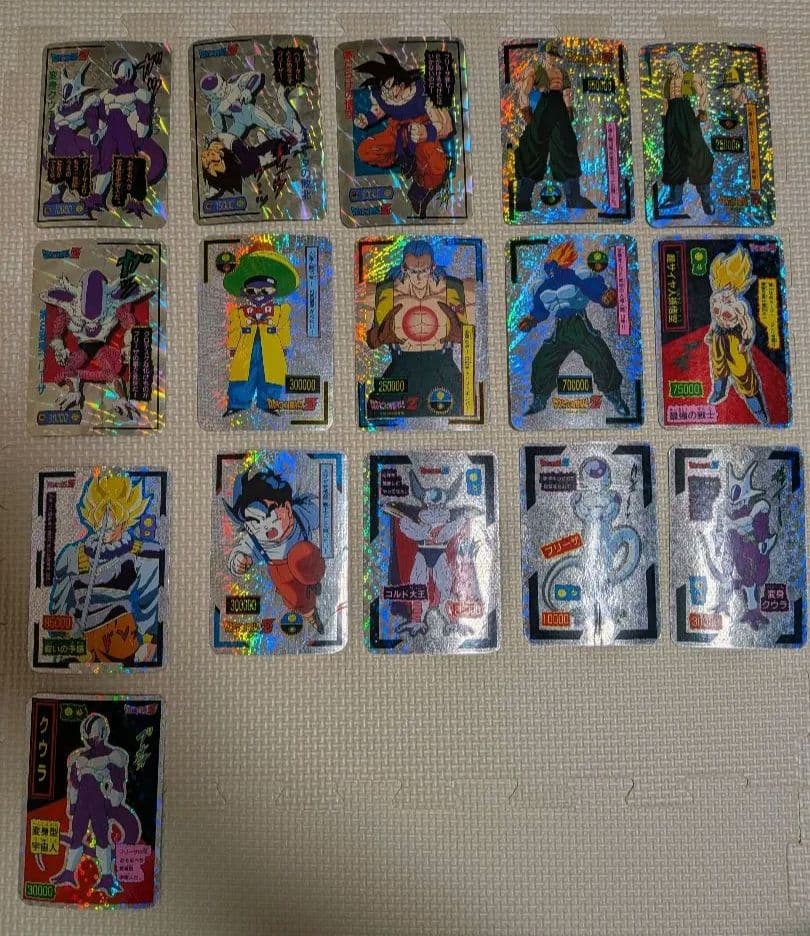 山勝 じゃんけん系 ジャンボカード 両面プロマイド当時物　16枚セット