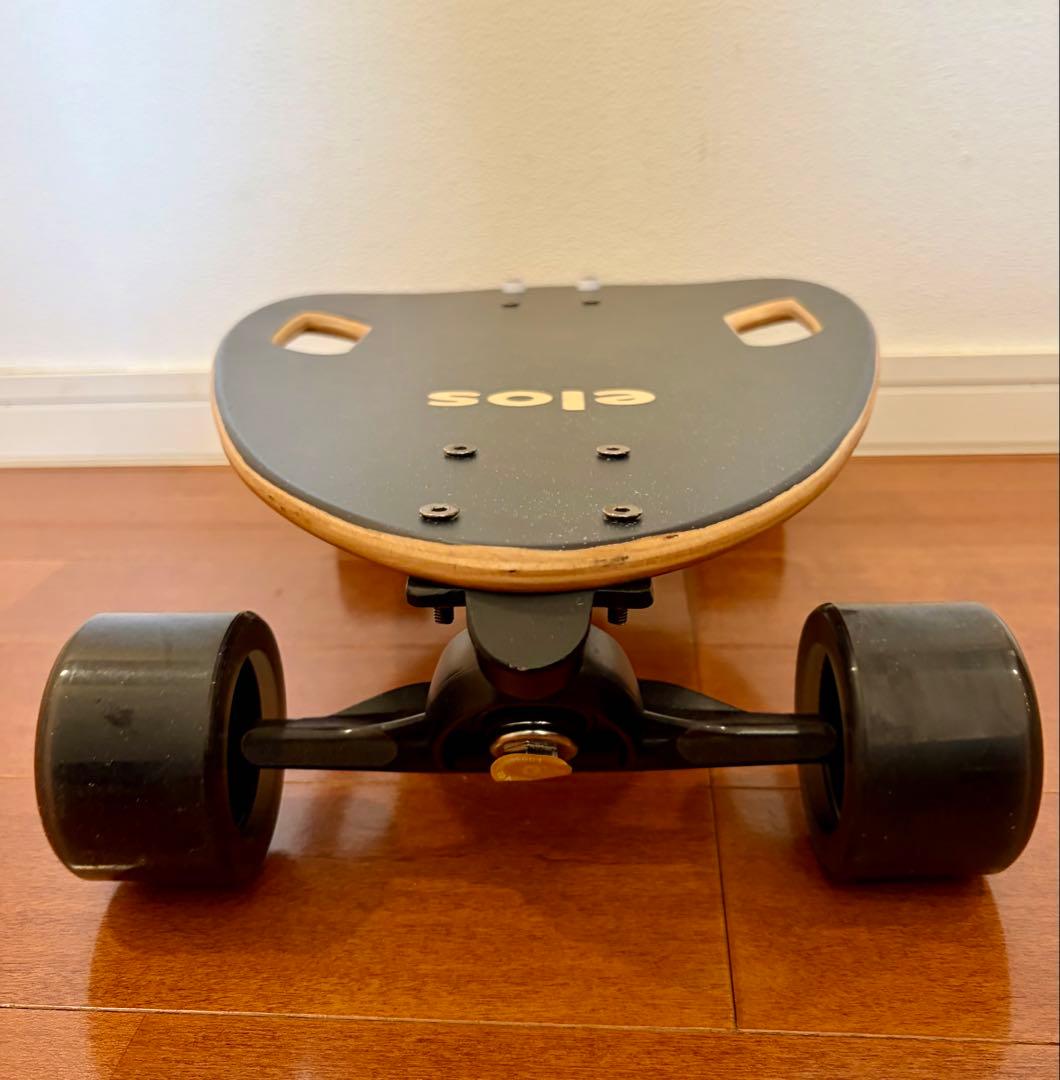 elos スケートボード ブラック イロス スケボー エッグ型 動作確認済み