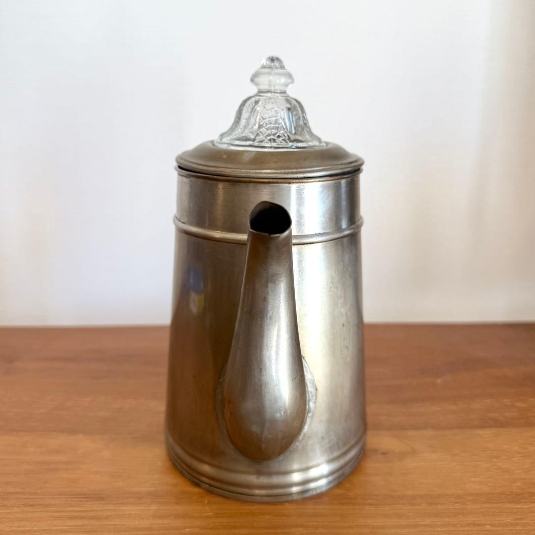 【希少・和骨董】JKS&CO KS アルミパーコレーター アンティーク コーヒー