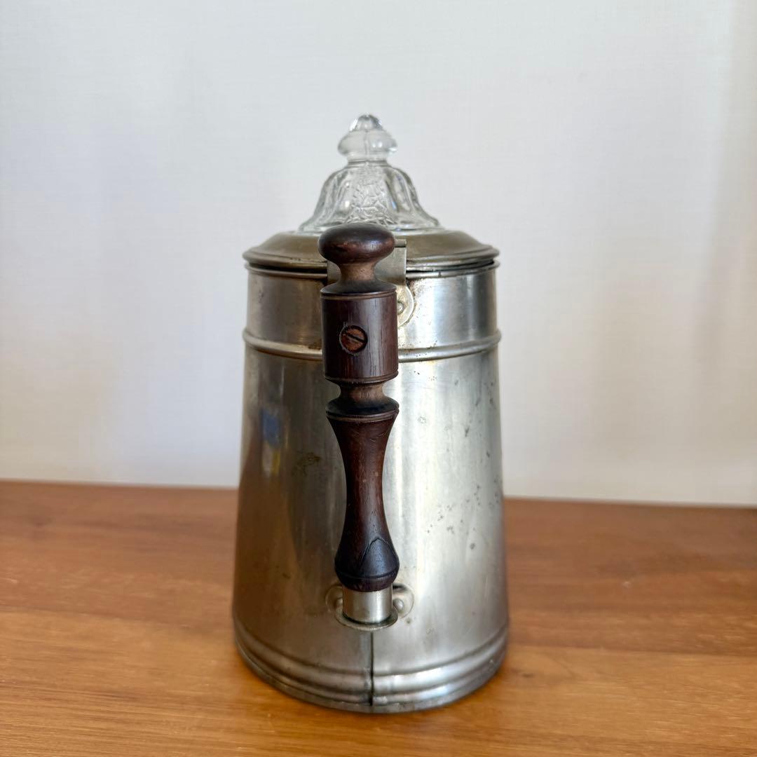 【希少・和骨董】JKS&CO KS アルミパーコレーター アンティーク コーヒー