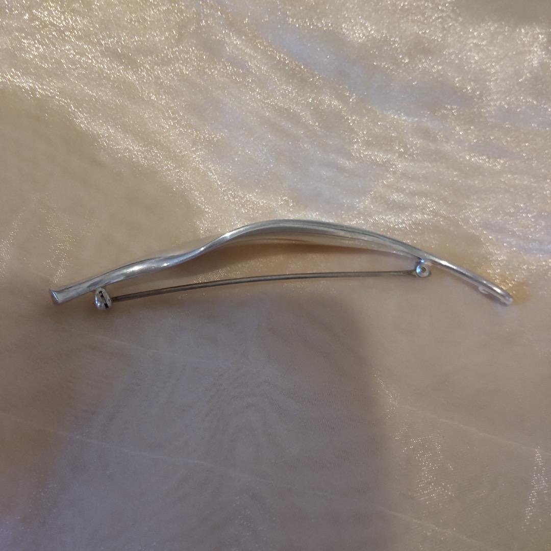 ジョージ・ジェンセン　リーフモチーフ ブローチ