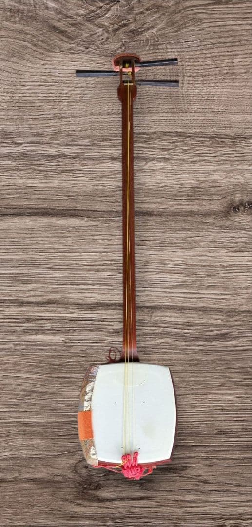 三味線本体 皮破れ無し