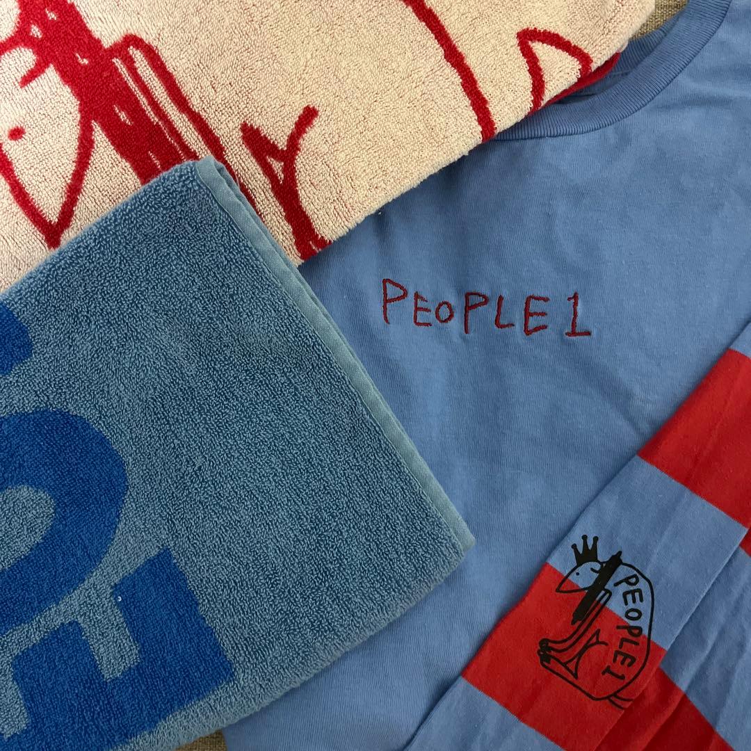 PEOPLE1 ピポワン タオルとTシャツセット Mサイズ