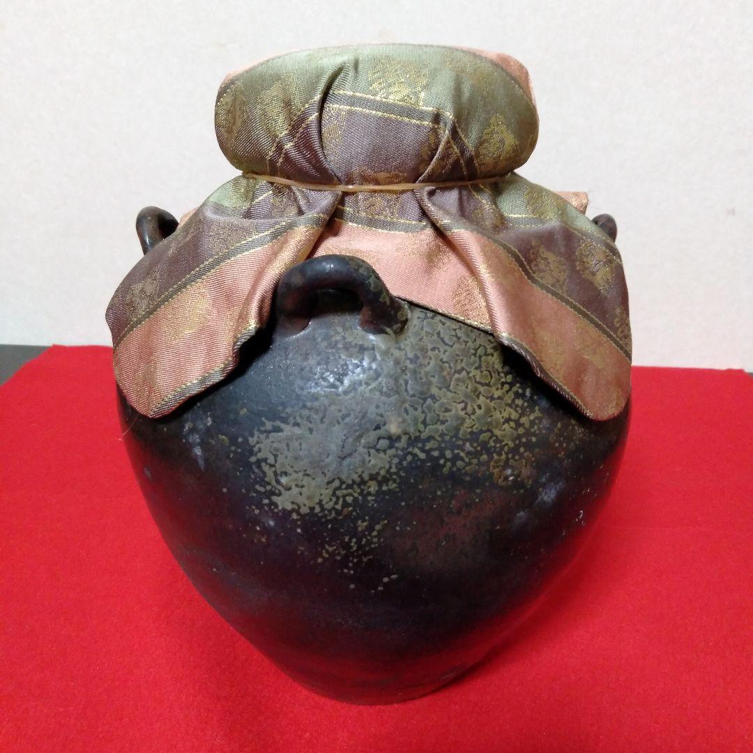 丹波森本丹山窯　飾り茶壺
