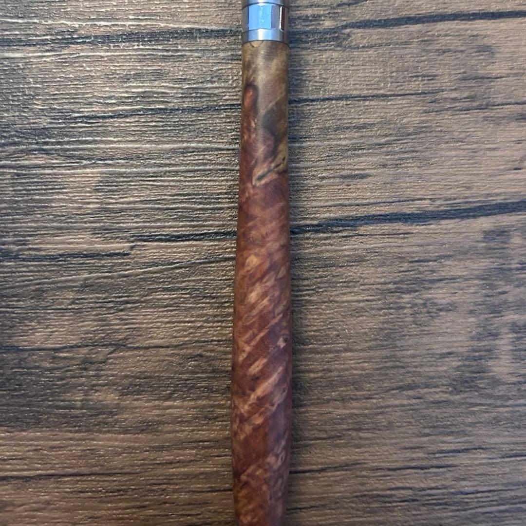 工房楔 シャープペンシル 0.5mm 花梨紅白（こぶ杢）真鍮パイプ