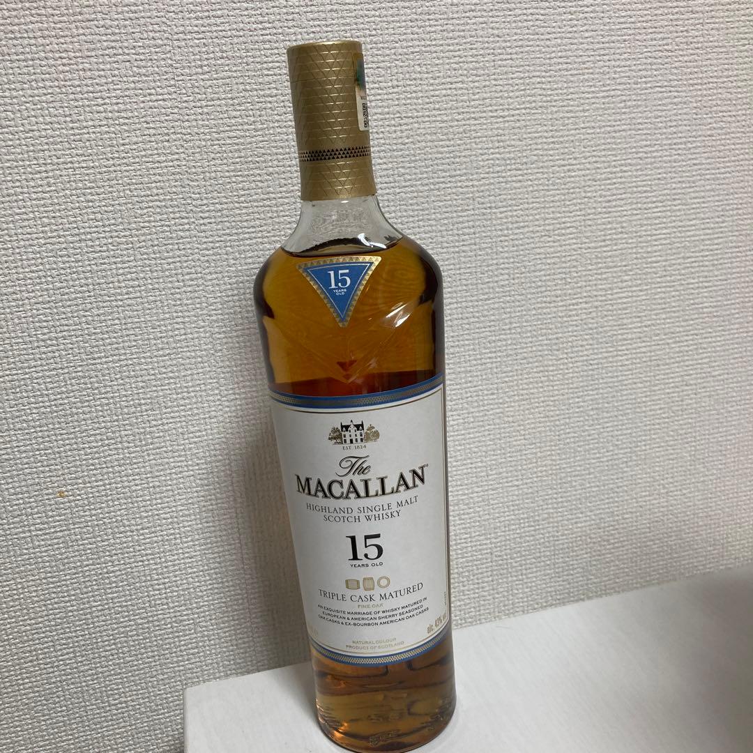 マッカラン　15年　トリプルカスク