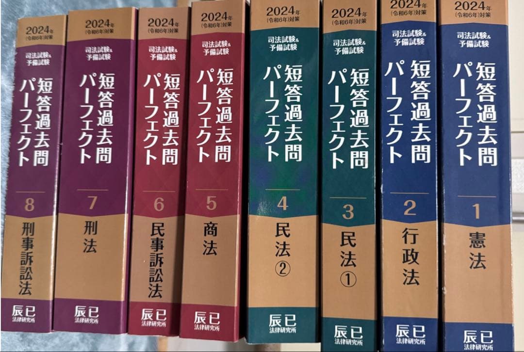 司法試験&予備試験短答過去問パーフェクト 2024年(令和6年)対策　全科目