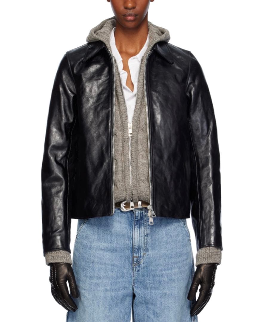 OUR LEGACY MINI JACKET レザージャケット