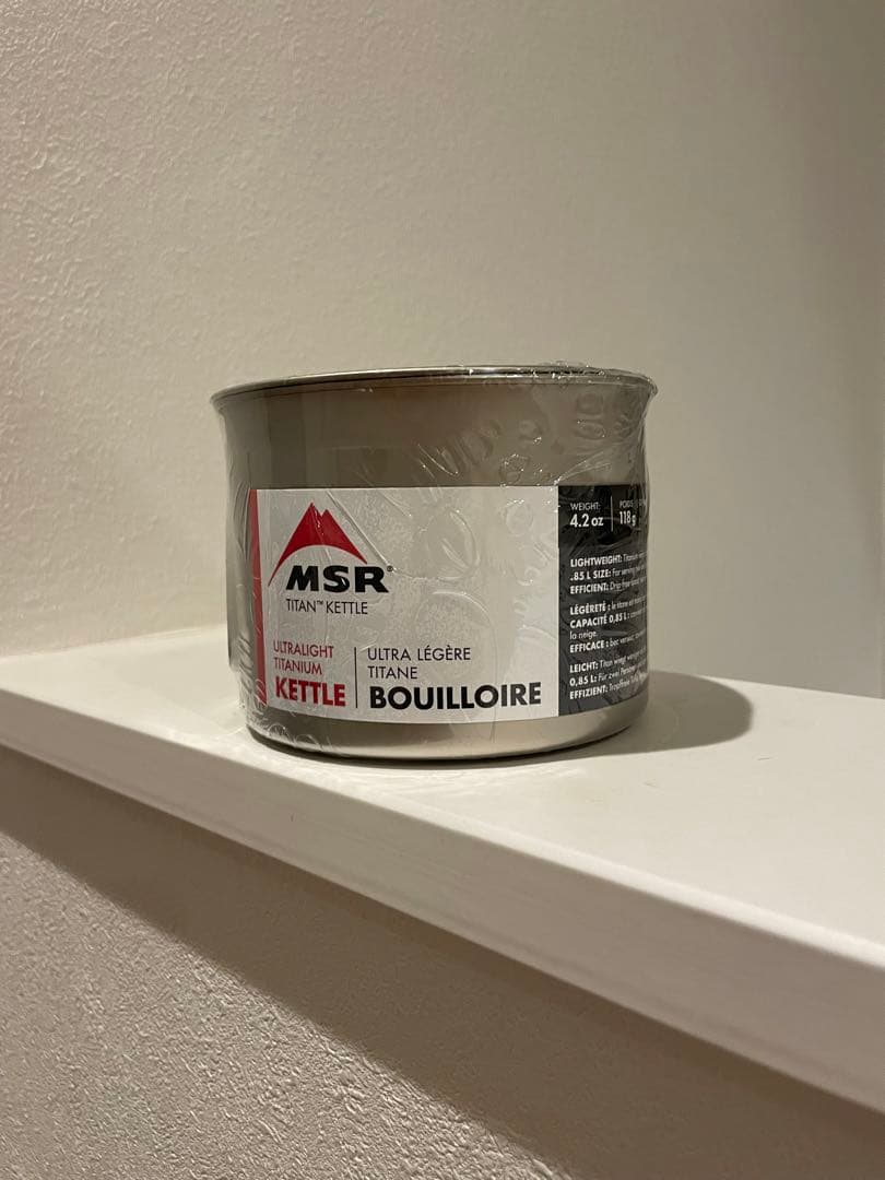 MSR チタンケトル Titan Kettle 0.85L タイタンケトル