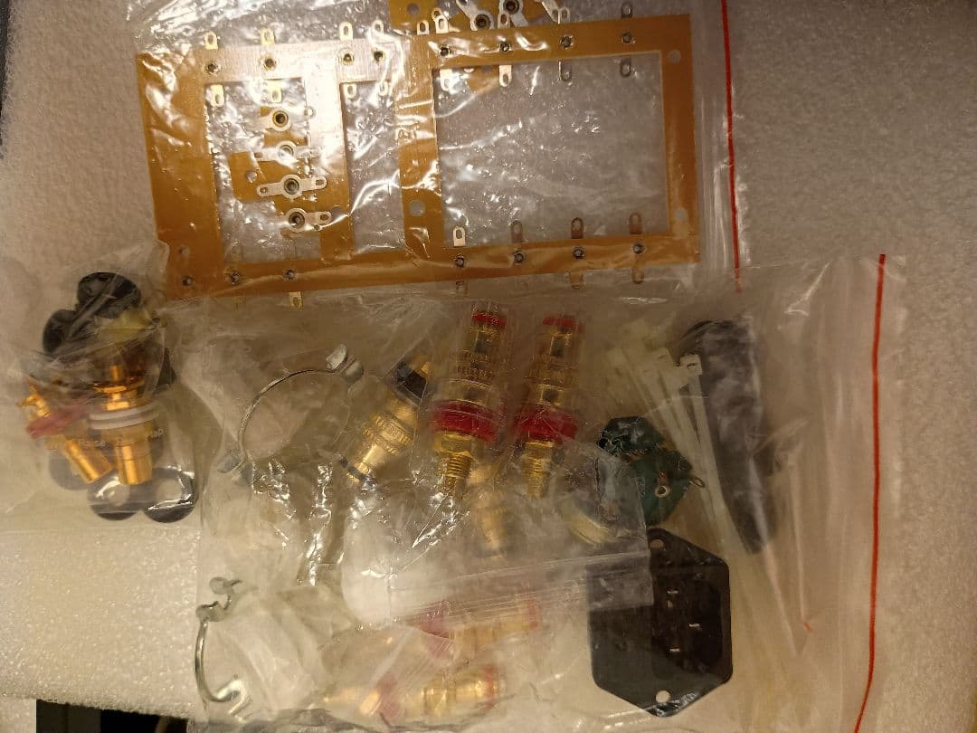 新品未使用未組立　SOUND BASE 6V6GT シングル真空管アンプキット