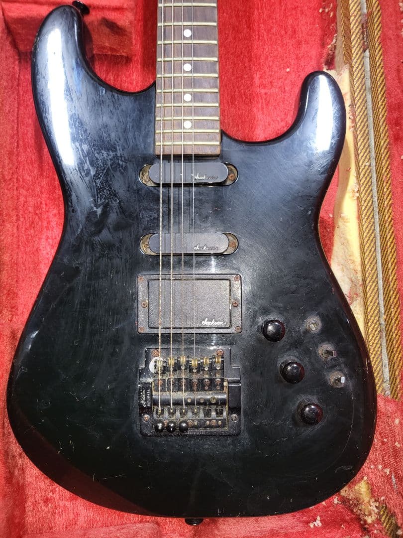 シャーベル エレキギター ブラック