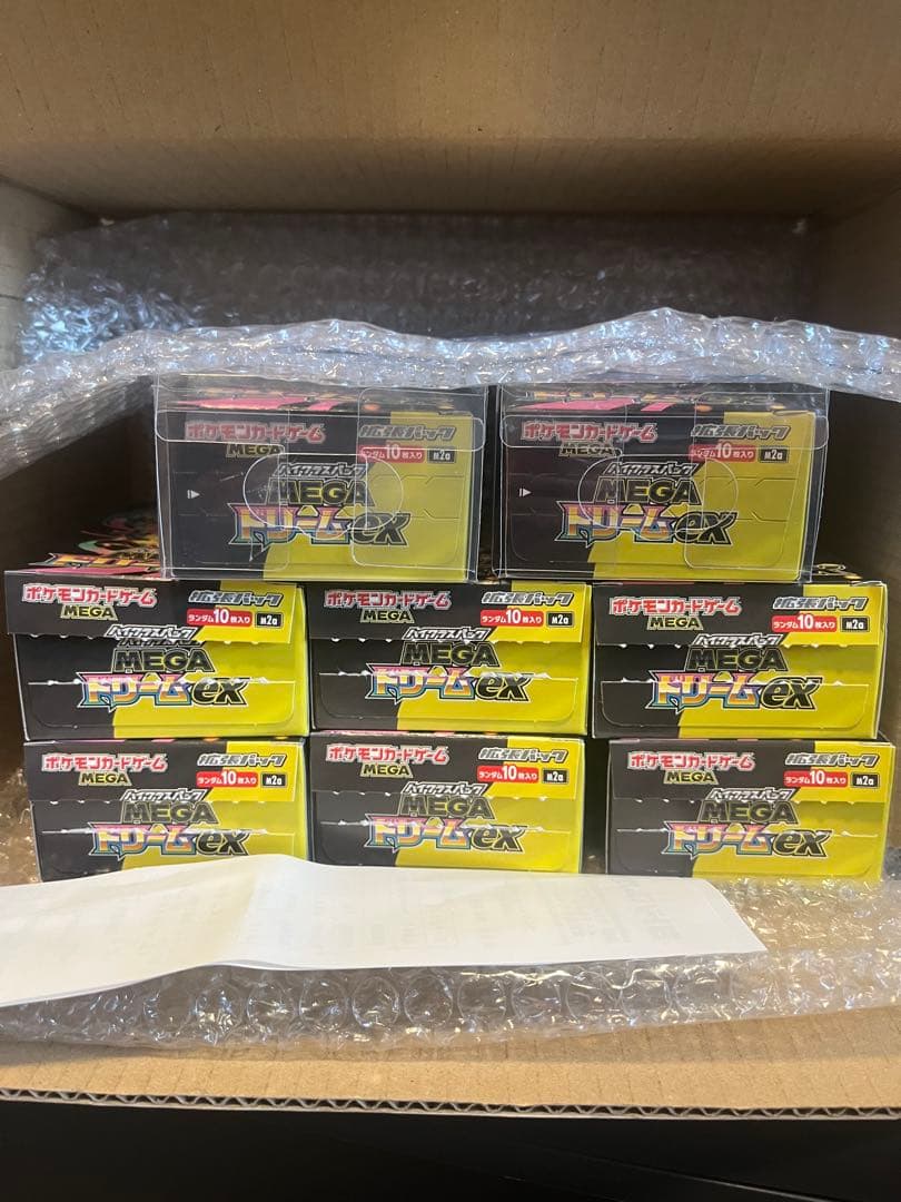 ポケモンカード　メガドリームex 8box