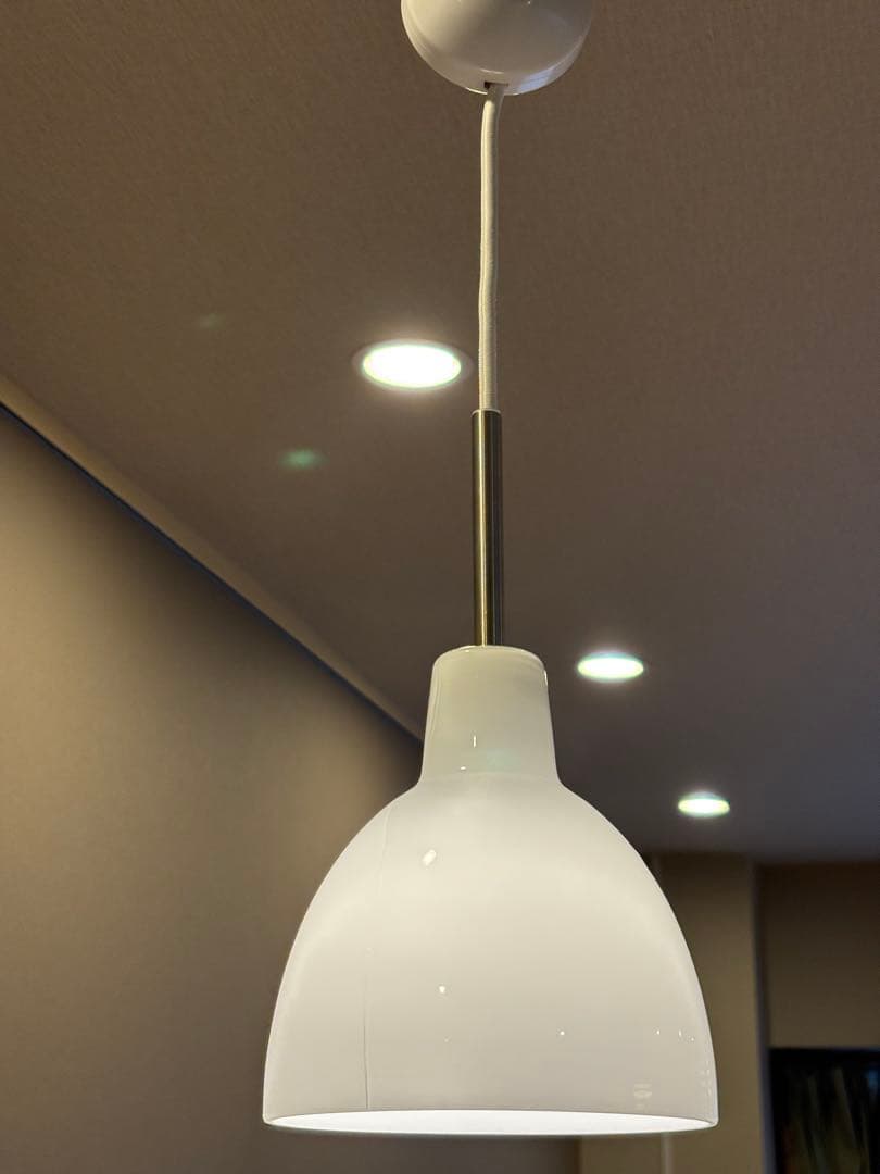 『ヒビあり』ルイスポールセン トルボー グラスペンダント