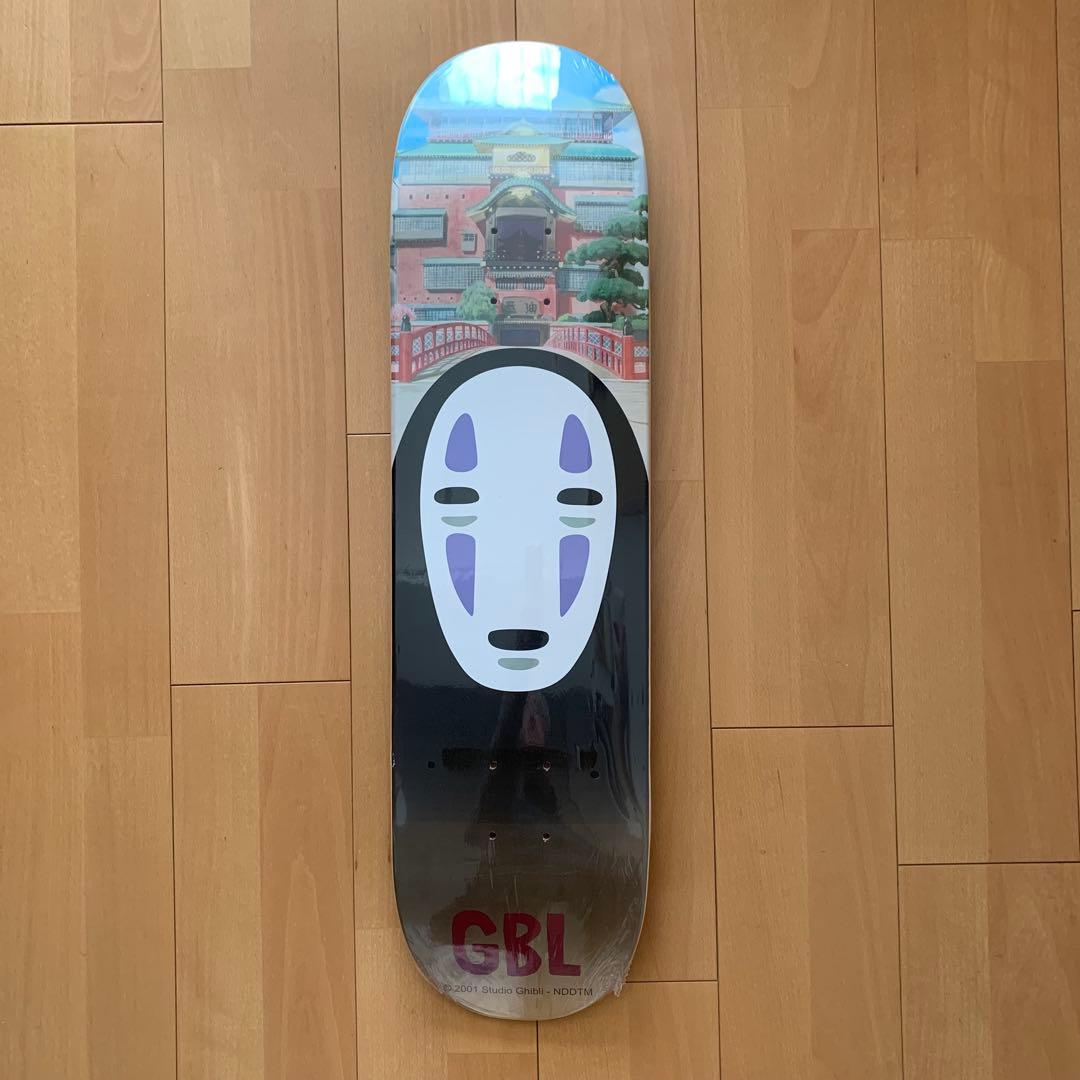 ジブリ 千と千尋の神隠しGBLスケートボードデッキ カオナシ 宮崎駿