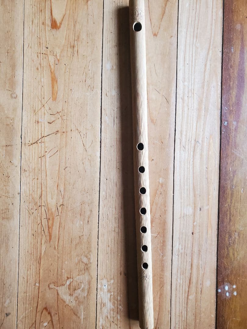 煤竹八割7穴 篠笛