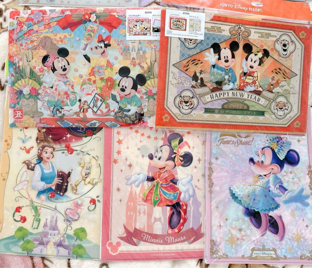 クリアファイルまとめ売り ディズニーリゾート✴︎大幅お値下げ