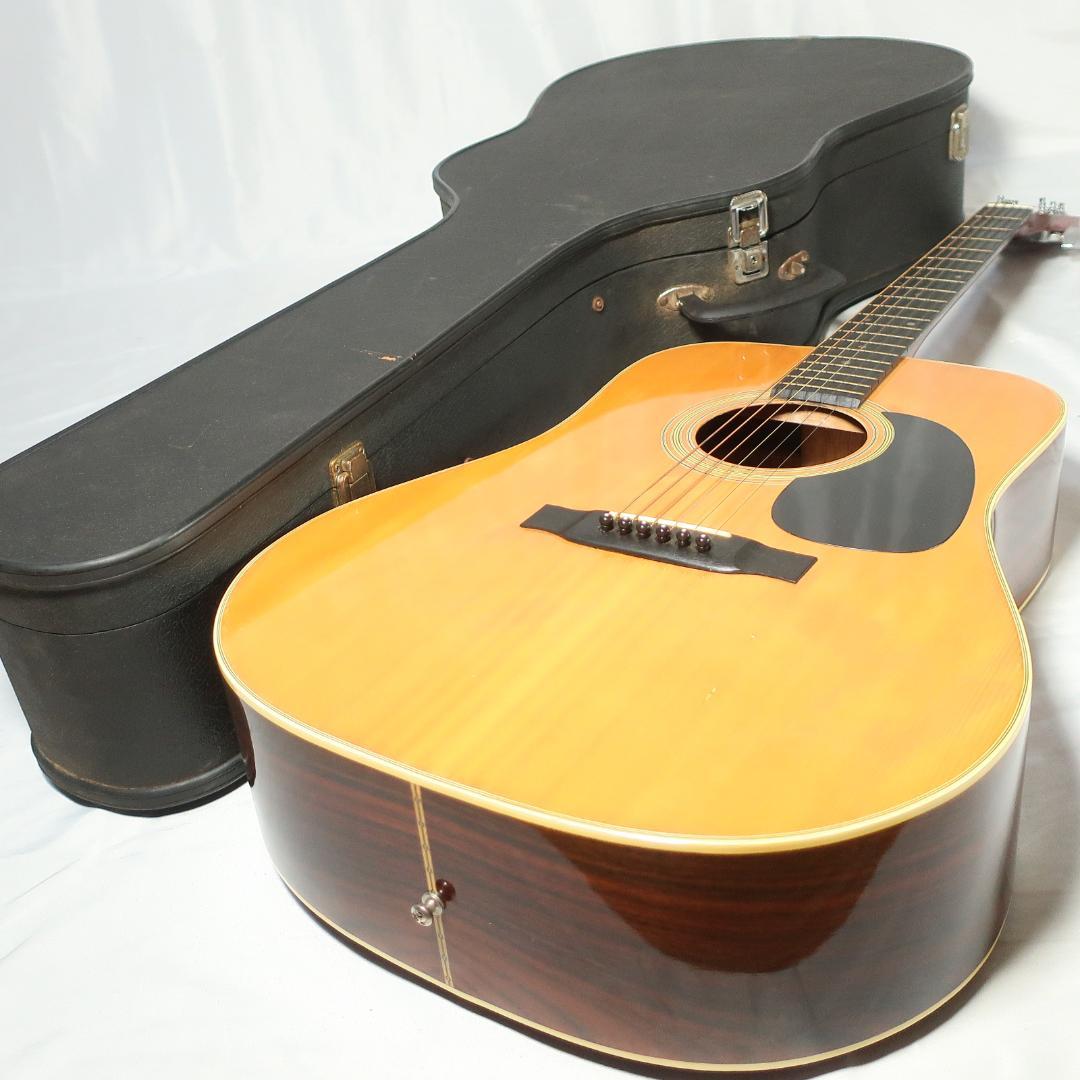 ARIA W200 アコースティックギター ハードケース付き 鍵付属 アリア