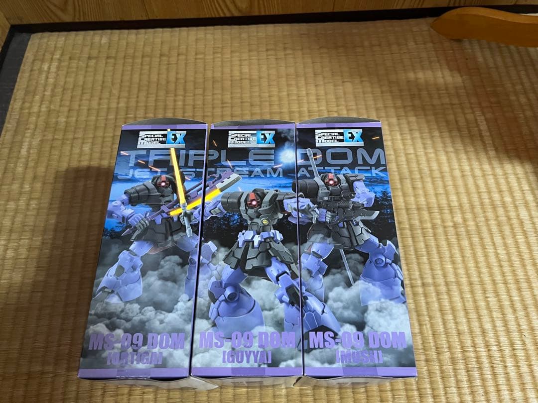 スペシャルクリエイティブモデル　トリプルドムセット