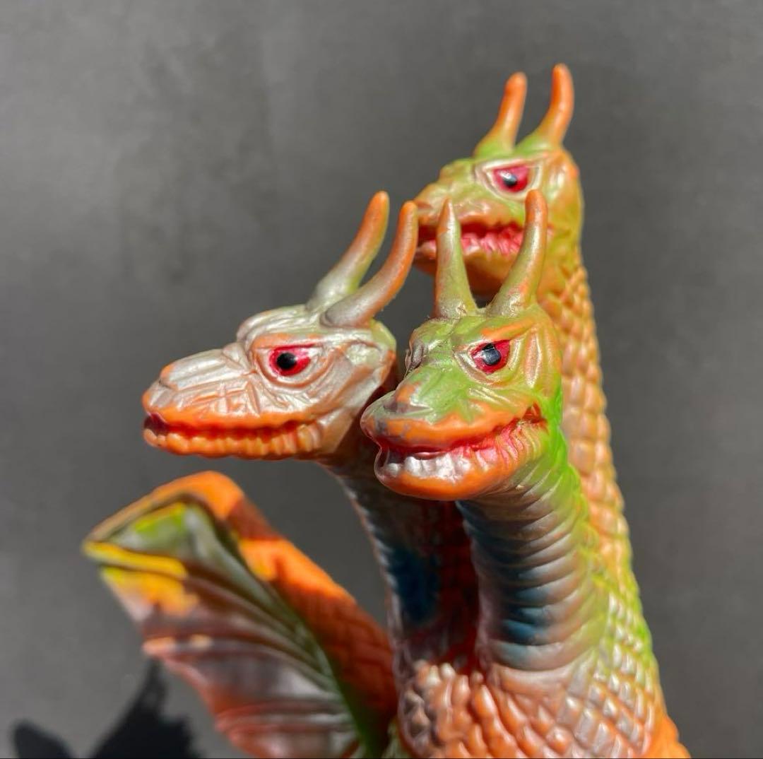 ブルマァク　ゴジラ怪獣　キングギドラ　スタンダードサイズ　開封品