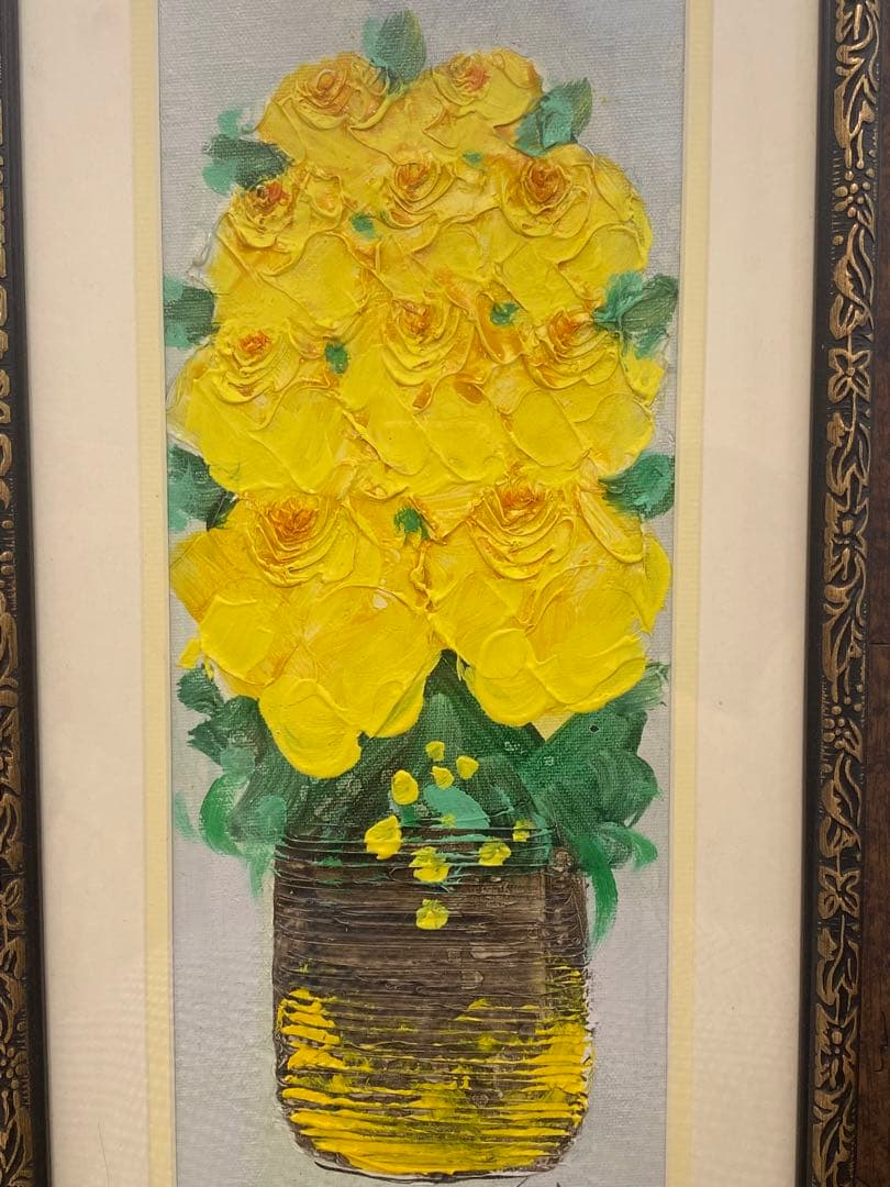 油彩画　李松子（Lee Song Ja)