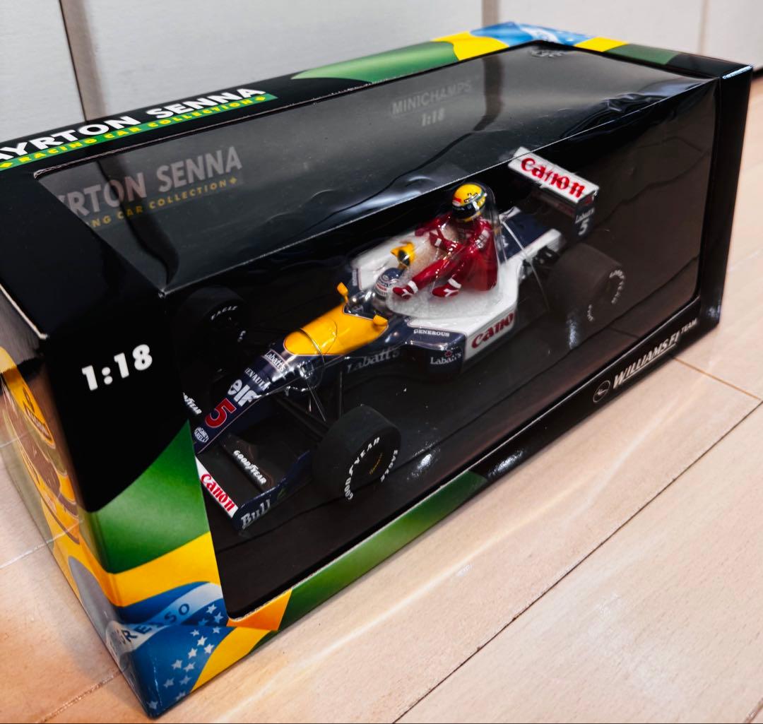 【レア品】アイルトンセナ　マンセル　1991 FW14 1/18