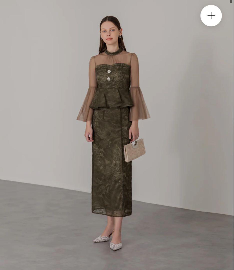 セール中！値下げ○レジャ　パーティードレス　クリーニング済