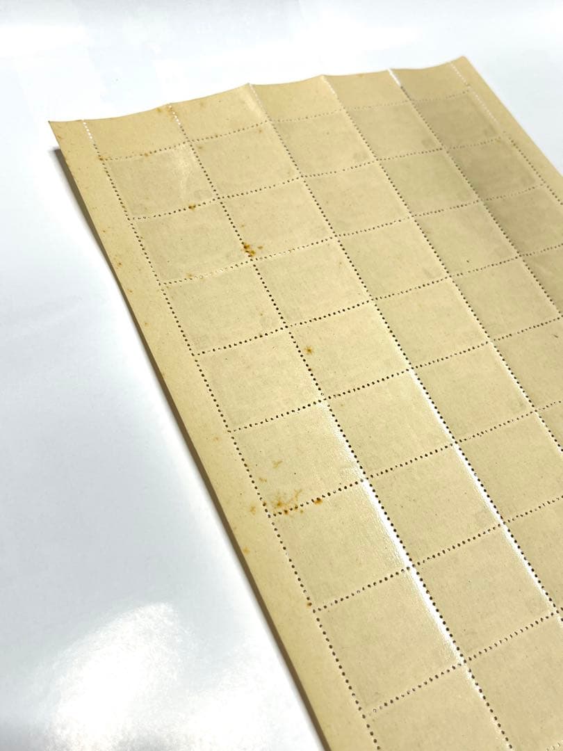 満州建国10年 2銭切手 建国神廟 1シート(50枚)×3シート(計150枚)