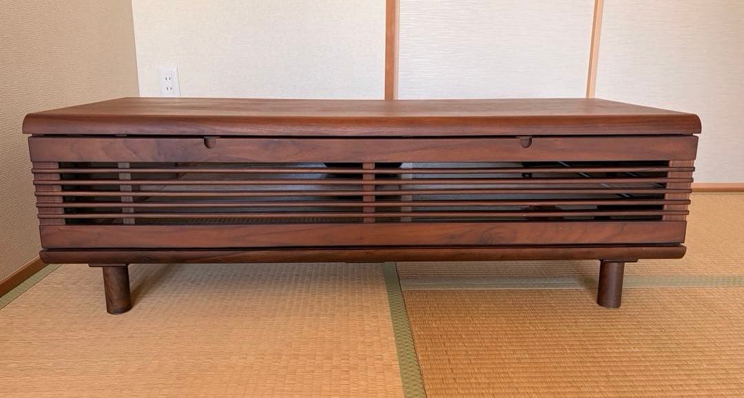 ニトリ テレビ台 (ローボードレッタ120cm)　ミドルブラウン