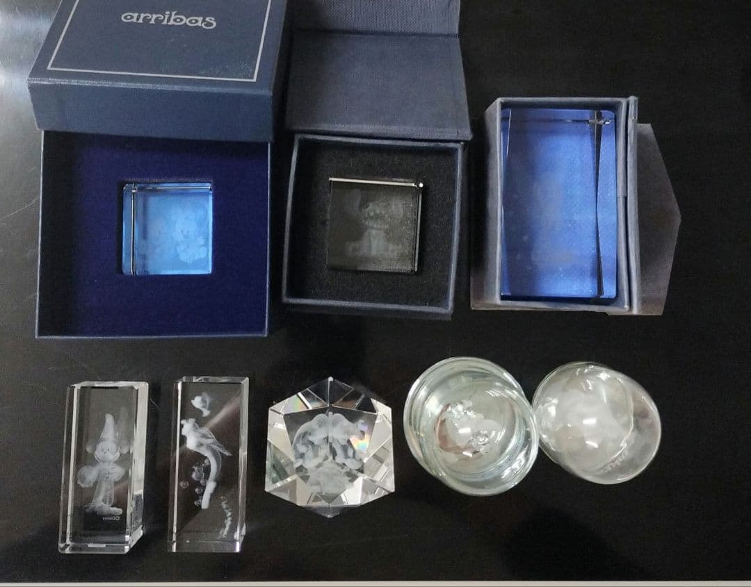 東京ディズニーリゾート　ガラス細工