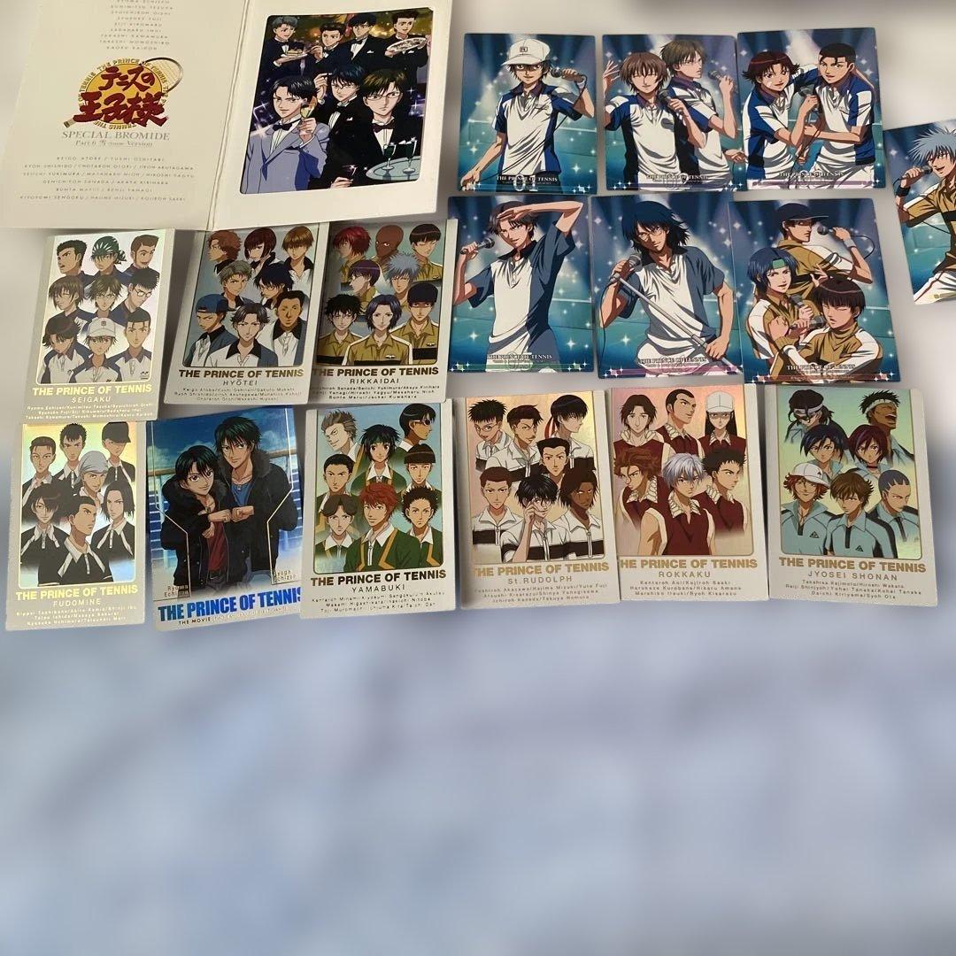 テニスの王子様カード青学、氷帝、立海他テニプリフェスタ開催記念カード、ブロマイド