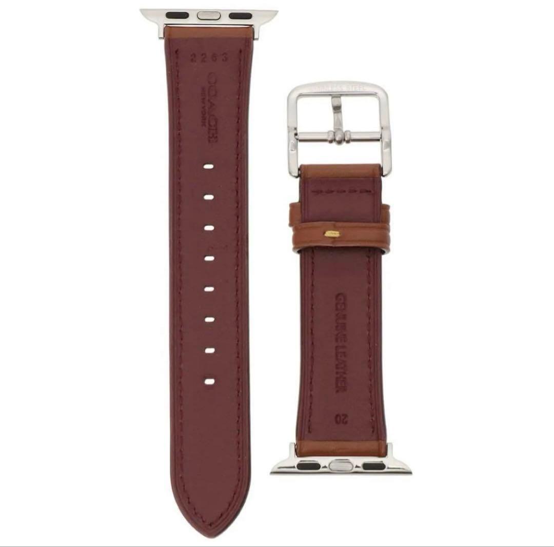 ラスト1点‼️新品未使用COACH Apple Watch レザー交換バンド