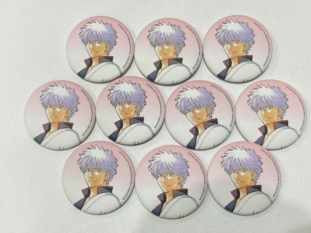 韓国 AGF 2025 会場限定 特典 缶バッジ 10個 銀魂 坂田銀時