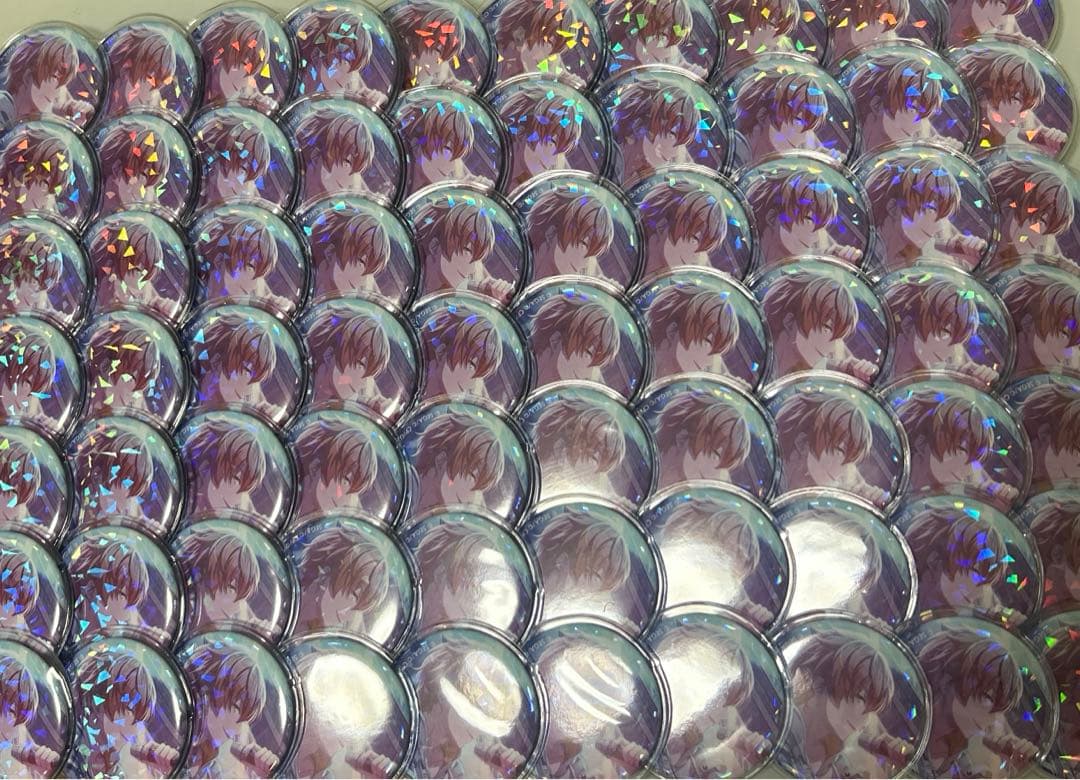 東雲彰人　缶バッジ　リリック　ホロ缶　ホログラム　ビビバス　プロセカ