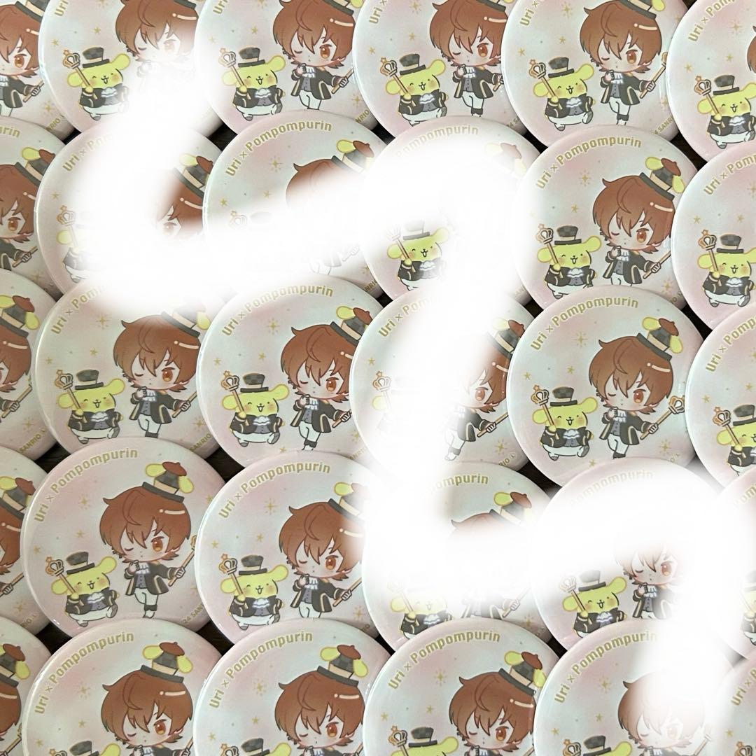 カラフルピーチ からぴち うり サンリオ デフォ 缶バ 缶バッジ グッズ