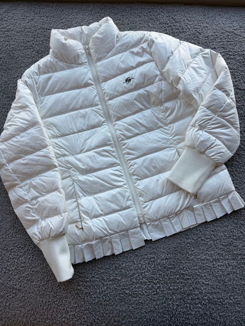 MU SPORTS MUスポーツ レディース フリルダウンジャケット