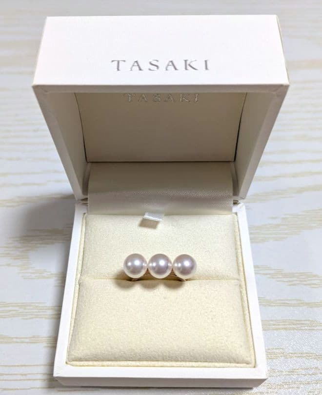 【美品】TASAKI バランス ネオ リング K18 SAKURAゴールド