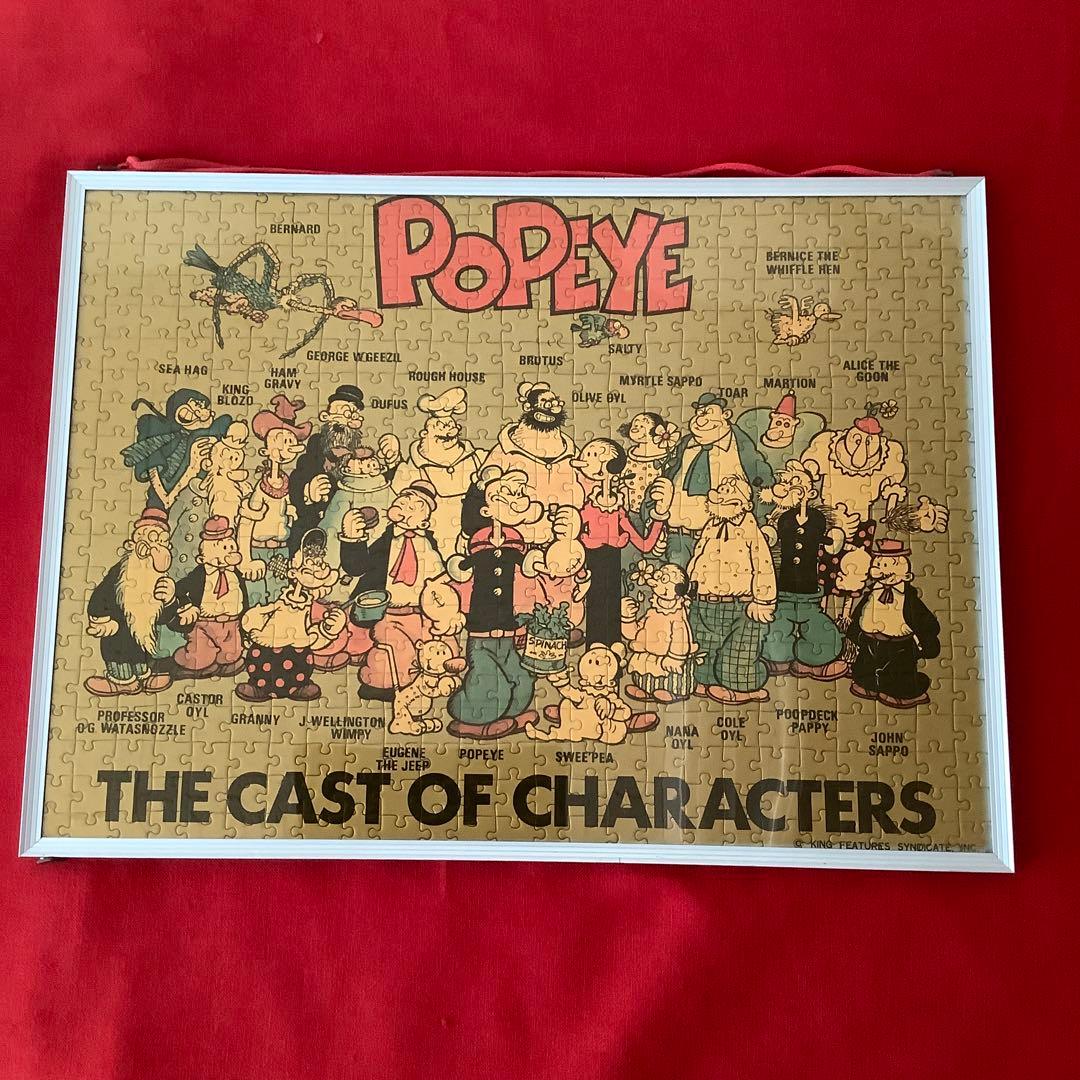 ポパイ パズル ヴィンテージ ポスター 昭和レトロ
