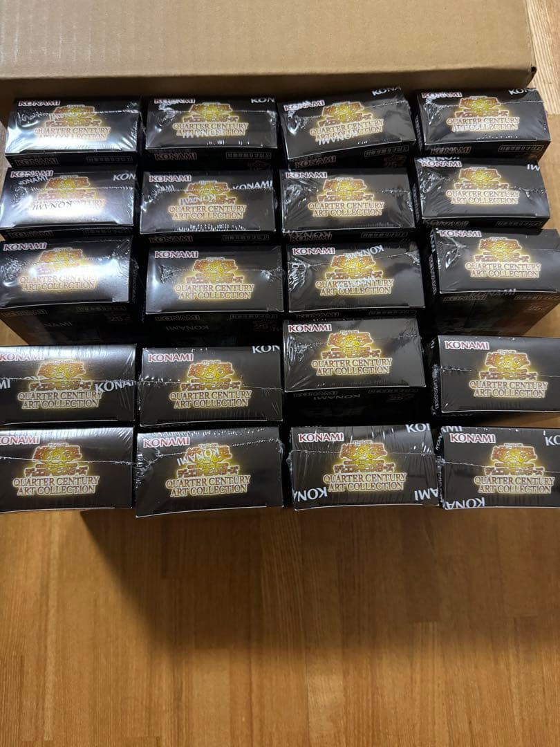 遊戯王QUARTER CENTURY ART COLLECTION 20BOX