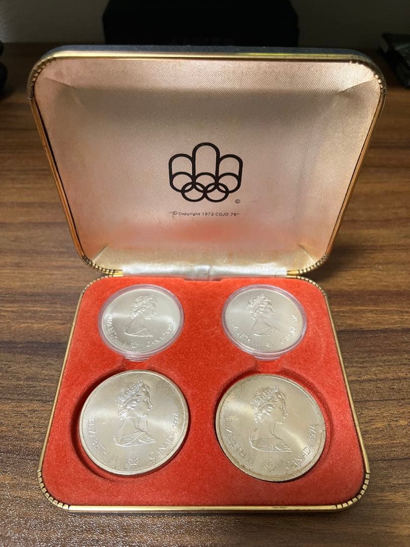 モントリオールオリンピック記念銀貨セット