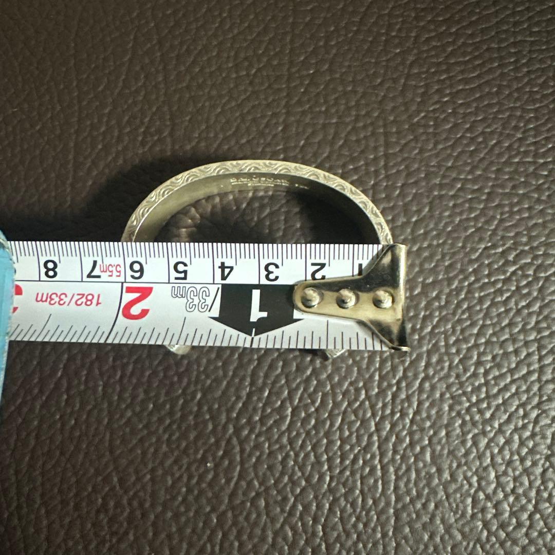 FUNNY D.E. OSCAR スターリングシルバー バングル