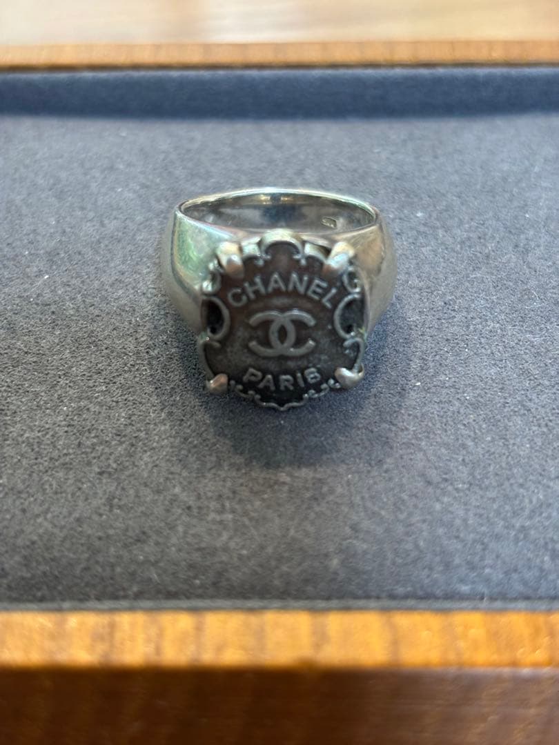 CHANEL シャネル ヴィンテージボタンリング