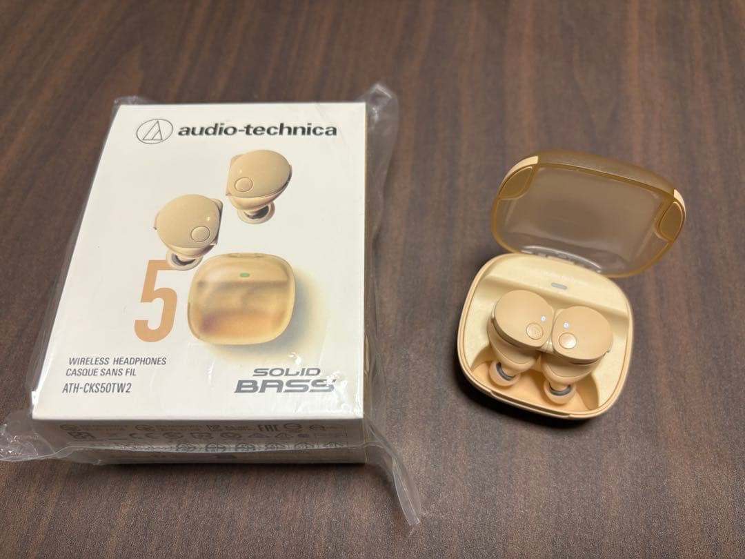 オーディオテクニカ ATH-CKS50TW2 ベージュ