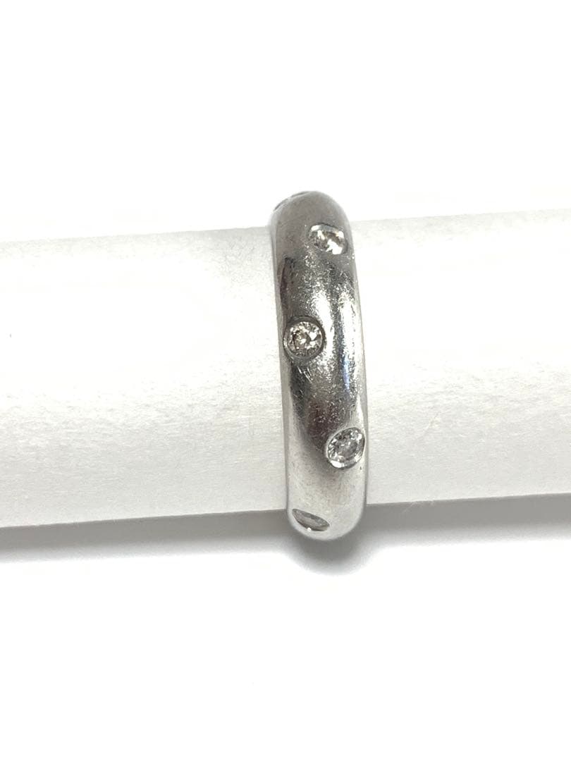 Tiffany&Co. プラチナ ドッツダイヤリング