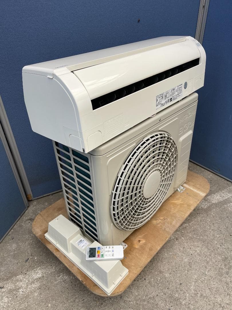 ②取付費込 【製品安心保証付】日立白くま　6-8畳 / 2021年/ 2.2kw
