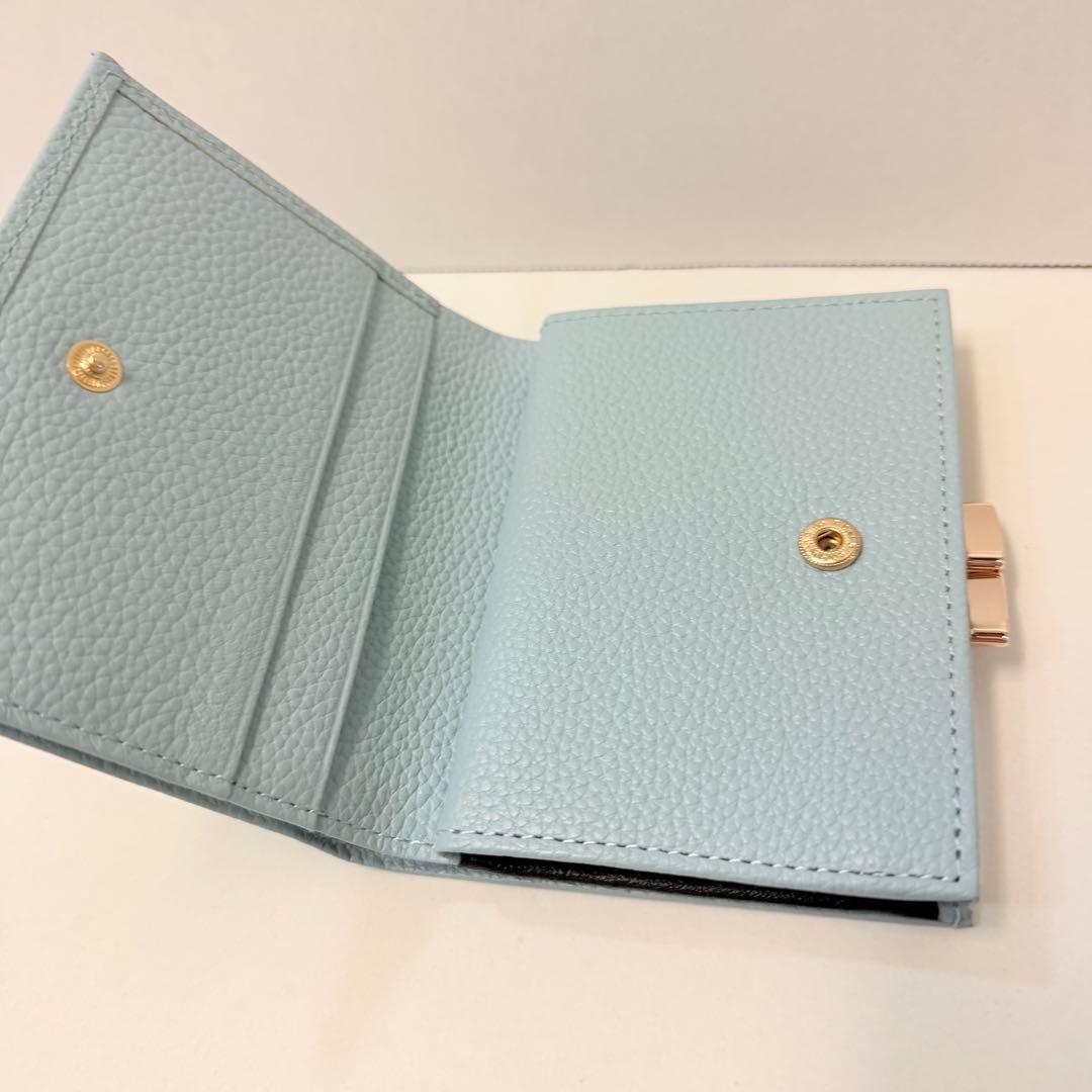 【新品未使用】　皇居財布　ブルー　がまくち　箱付き
