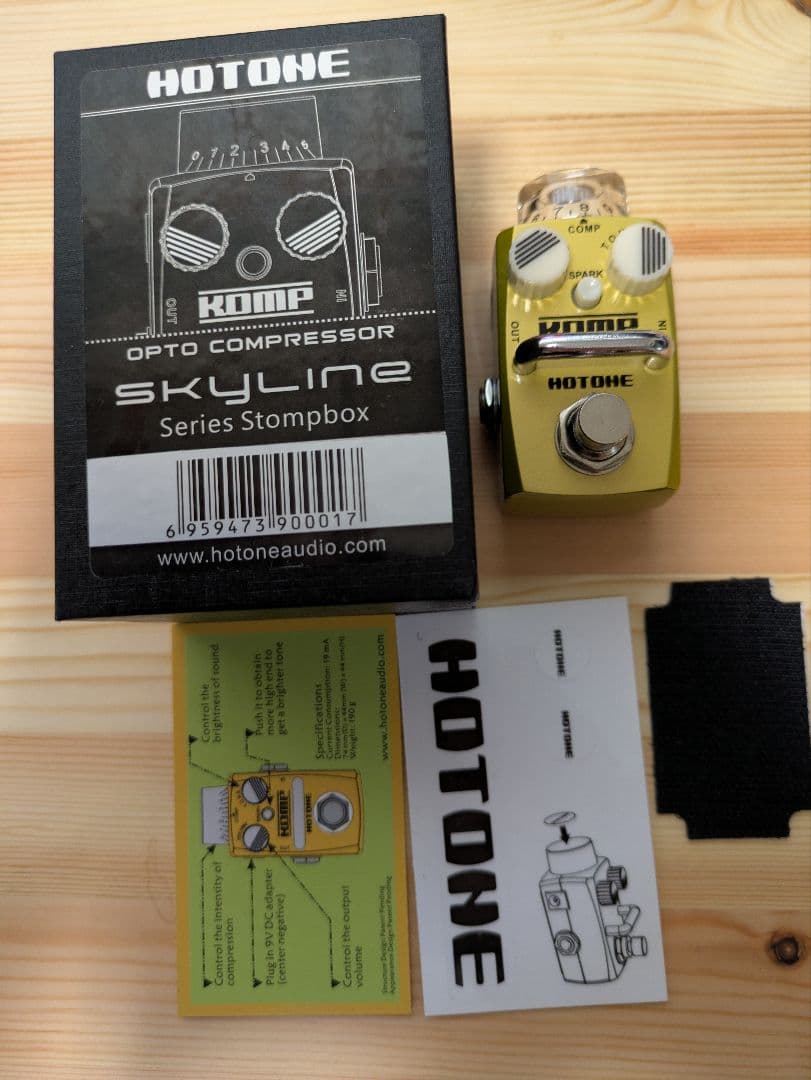 ギター Hotone komp comp