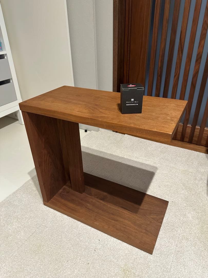 MASTERWAL ペグ サイドテーブル　メンテナンスオイル付き