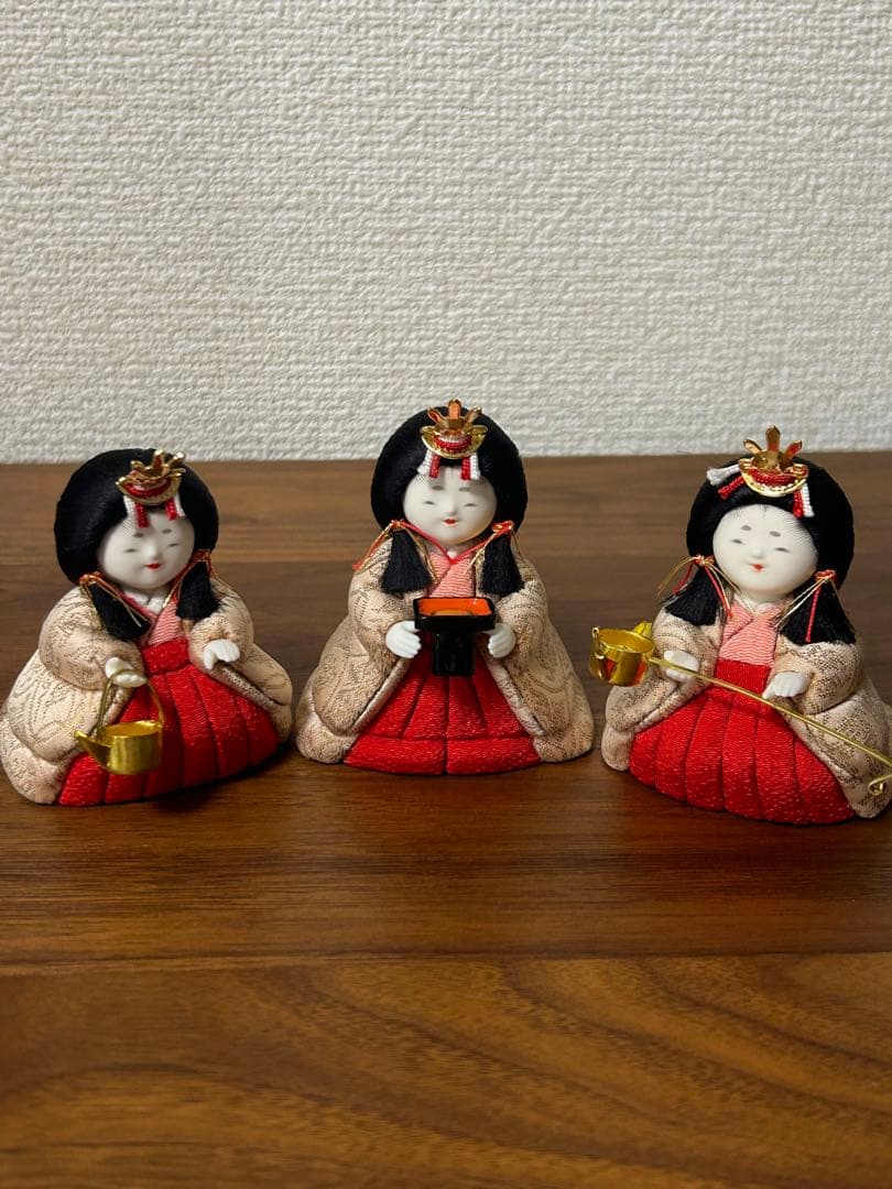 まこちゃん・原考州・お雛様（三人官女）